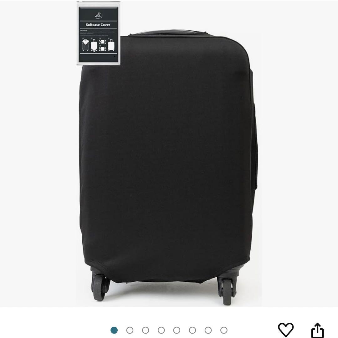 LOJEL Cubo-Fit 100(110)L ホワイト スーツケースカバー付
