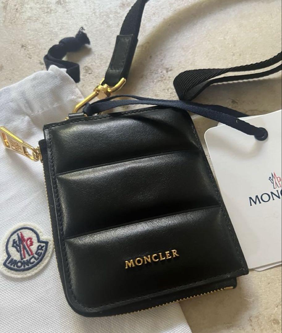 MONCLER 黒 レザー 財布 楽天市場】モンクレール MONCLER 2つ折り財布 小銭入れ付き