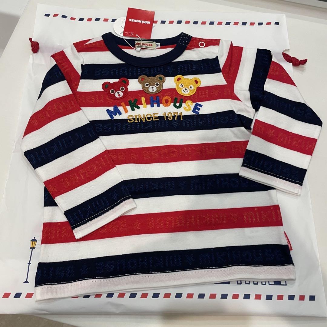 【新品】ミキハウス Tシャツ 90サイズ