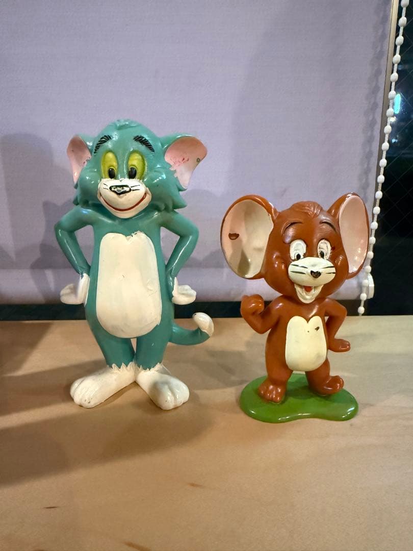 トムとジェリー　ビンテージフィギュア　MARX社　70's　ハンナ・バーベラ