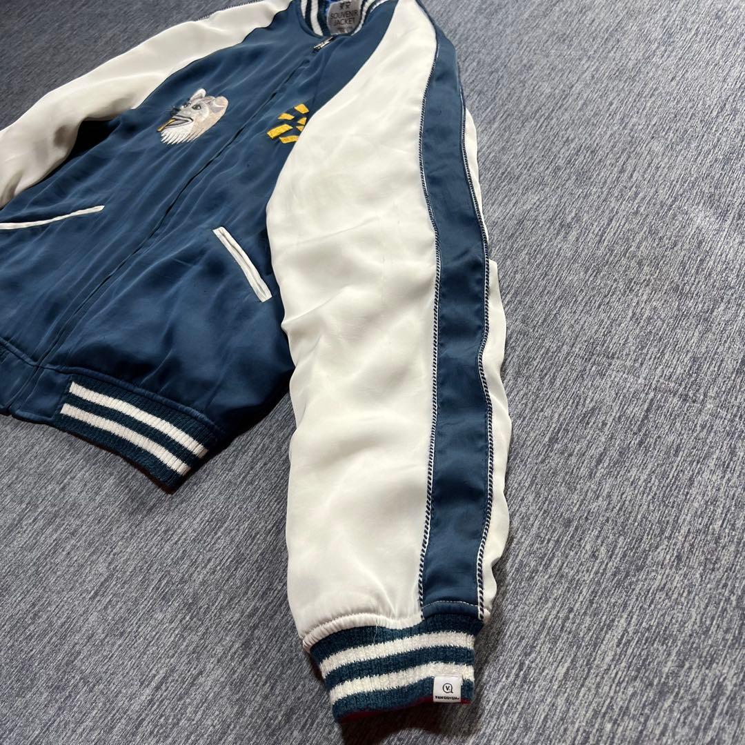 VANQUISH ヴァンキッシュ 渋谷ハチ公 リバーシブルスカジャン