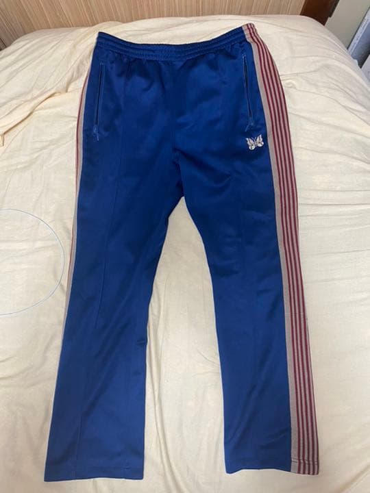 needles トラックパンツ トリコロール Mストレート ニードルズ