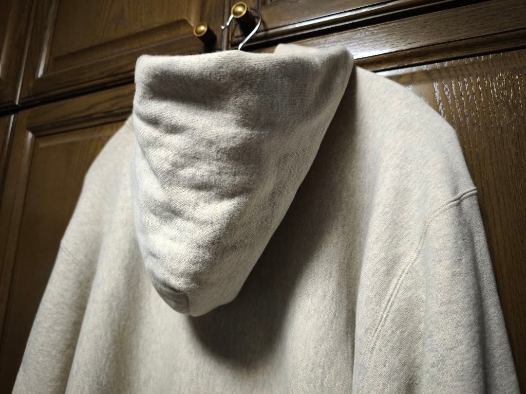 BONCOURA スウェットパーカー　グレー　サイズ38　Loop Wheele