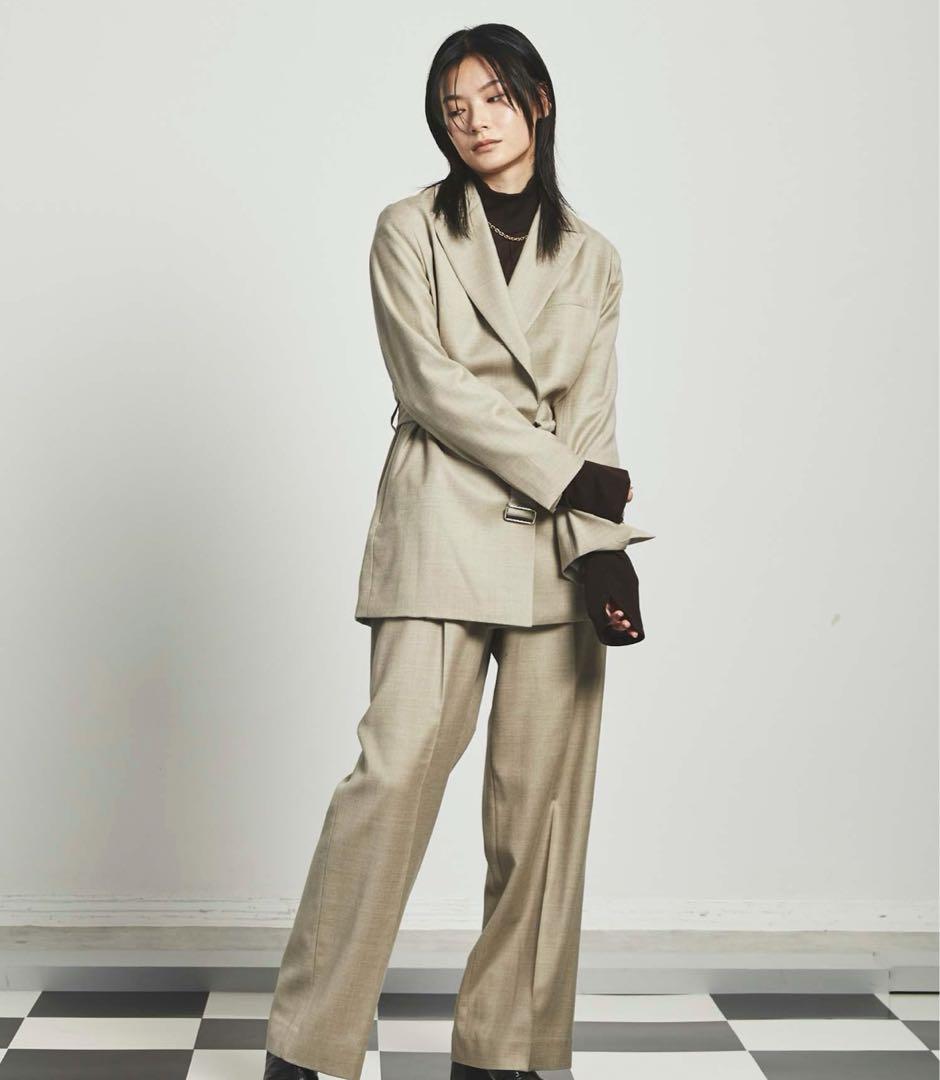 MAISON SPECIAL S セットアップ　ベージュ
