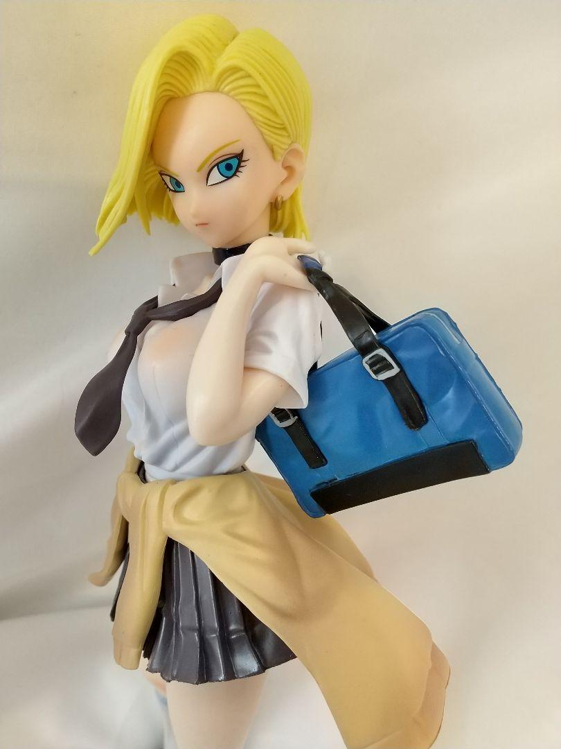 【新作からSALEアイテム等お得な商品満載】 ドラゴンボール フィギュア 人造人間18号 女子高生 ギャル JK 制服 コミック・アニメ
