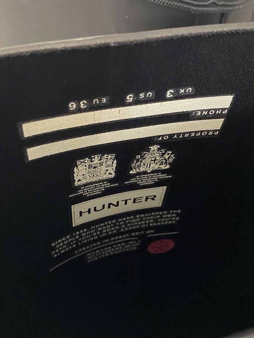 美品☆HUNTER ハンター　オリジナルトール/レインブーツ　長靴