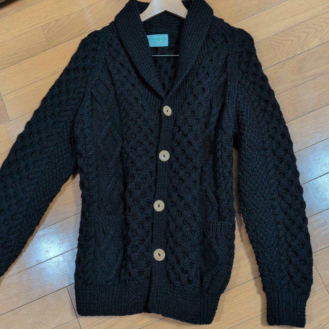 INVERALLAN 　ニット　カーディガン　黒