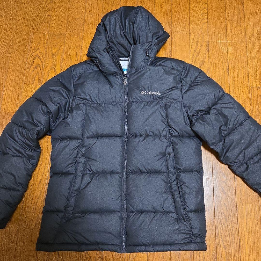 【美品】コロンビア パイクレイクジャケット 中綿ダウンジャケット ブラック