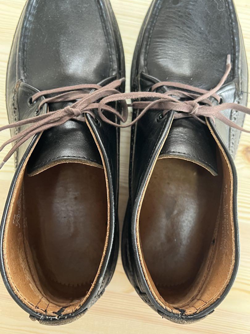 希少/RUSSELL MOCCASIN/ラッセルモカシン/トリプルバンプ/9.5