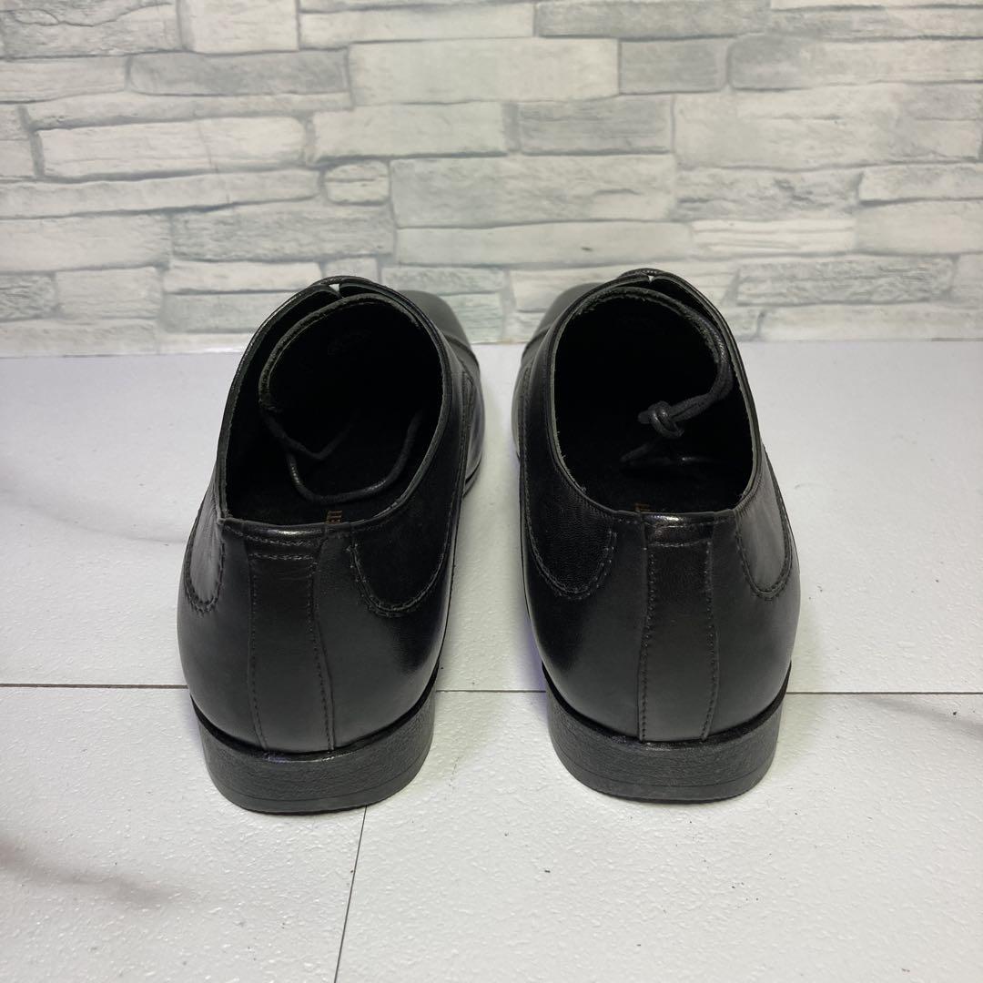 新品 キャサリンハムネット ビジネスシューズ ストレートチップ 黒 24.5