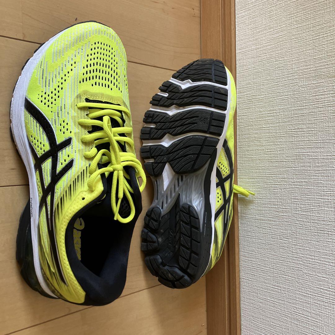 ASICS ボクシングシューズ ブラック/イエロー asics - アシックス【asics】ボクシングシューズの通販 by 渉's