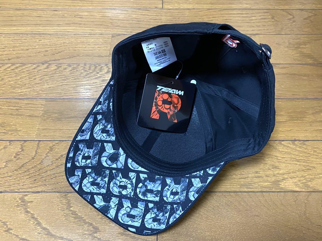 ポケモン キャップ Team Rocket フリーサイズ 新品 正規品 ブラック