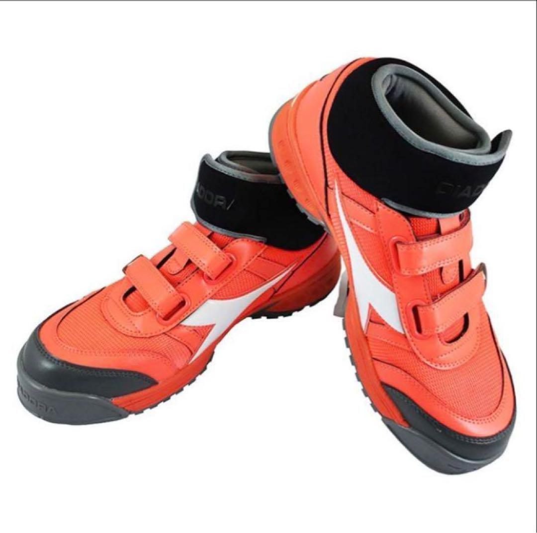 DIADORA オレンジ　26cm （安全靴 セーフティシューズ）　新品 DIADORA オレンジ 26cm （安全靴 セーフティシューズ） - メルカリ