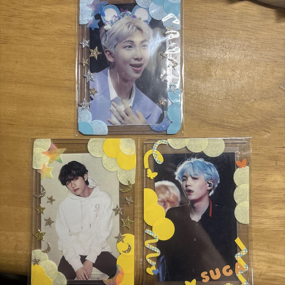 BTS トレカカード SUGA キム・ナムジュン キムテヒョン - メルカリ