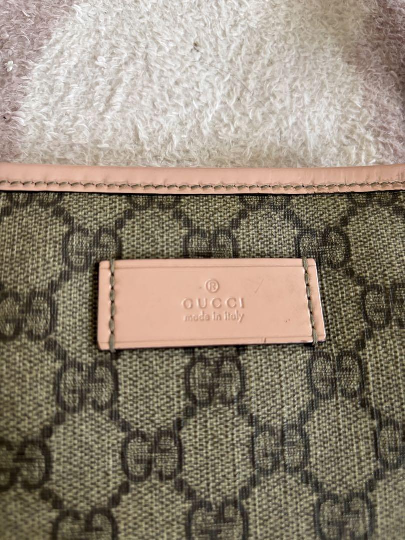 GUCCI GGキャンバストートバッグ ピンク