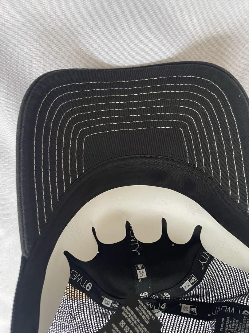 Stussy 9FIFTY ブラック メッシュキャップ
