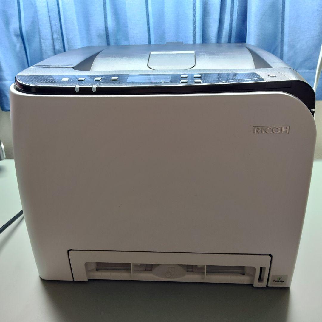 【極上品・使用枚数26枚】RICOH　SP C260L 互換インク(赤・青)付