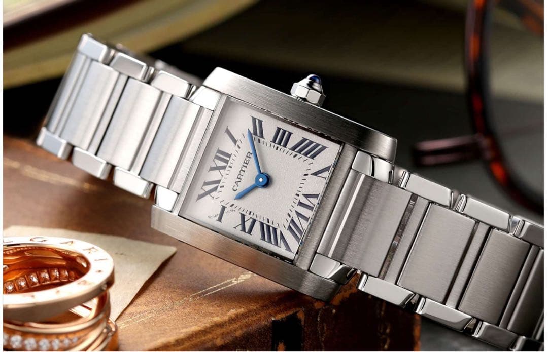 Cartier タンクフランセーズ 腕時計 ステンレススチール