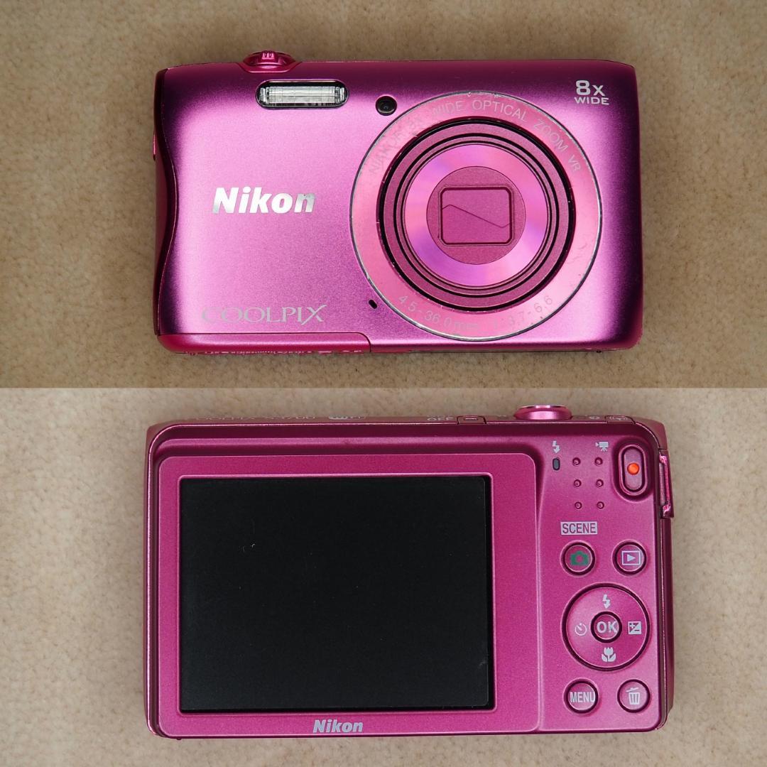 格安お得 Nikon デジタルカメラ COOLPIX S3700 ピンク S3700PK GBFT