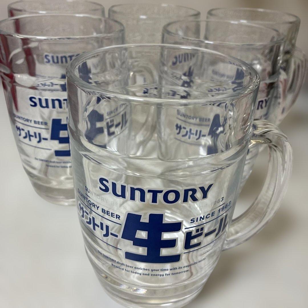 サントリー 生ビール メガジョッキ 700ml 6個SUNTORY