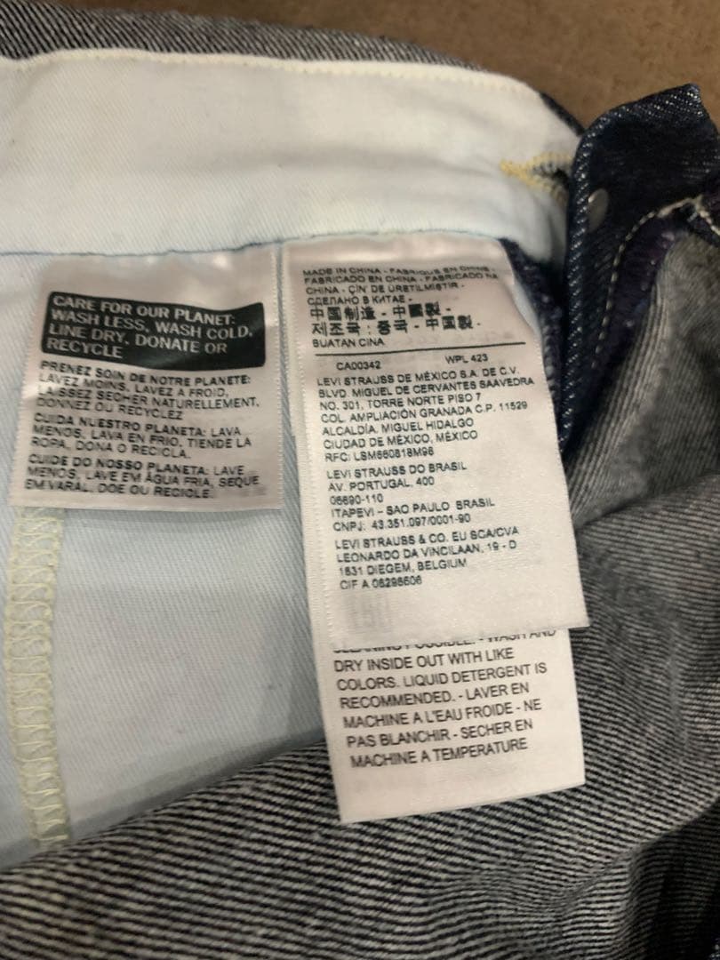 Levi's デニム オーバーオール Sサイズ PC9-A0136-0000