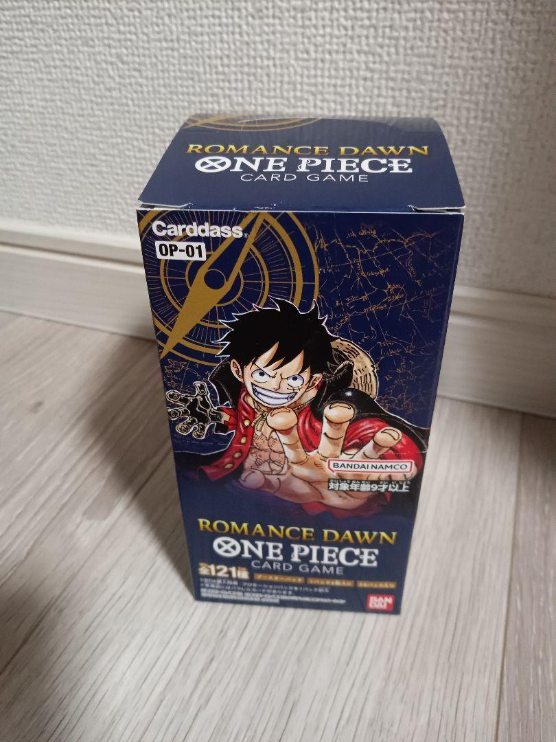 ワンピース ロマンスドーン トレカ パック 未開封 box