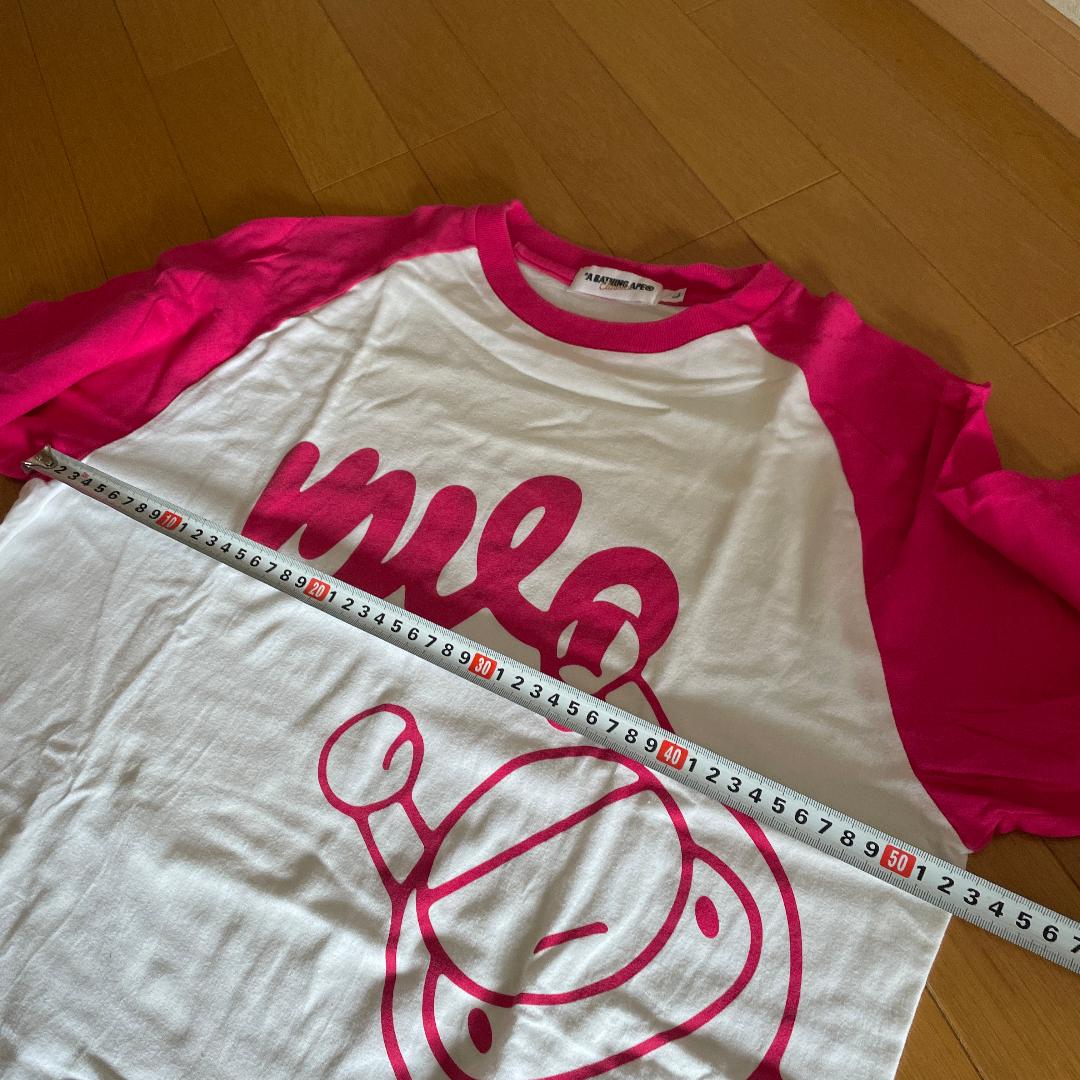A BATHING APE BAPE アベイシングエイプ マイロ Tシャツ L
