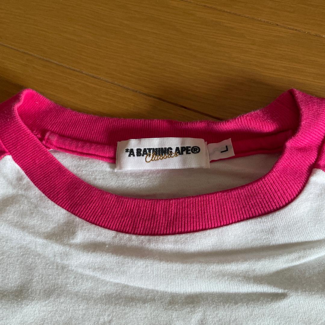 A BATHING APE BAPE アベイシングエイプ マイロ Tシャツ L