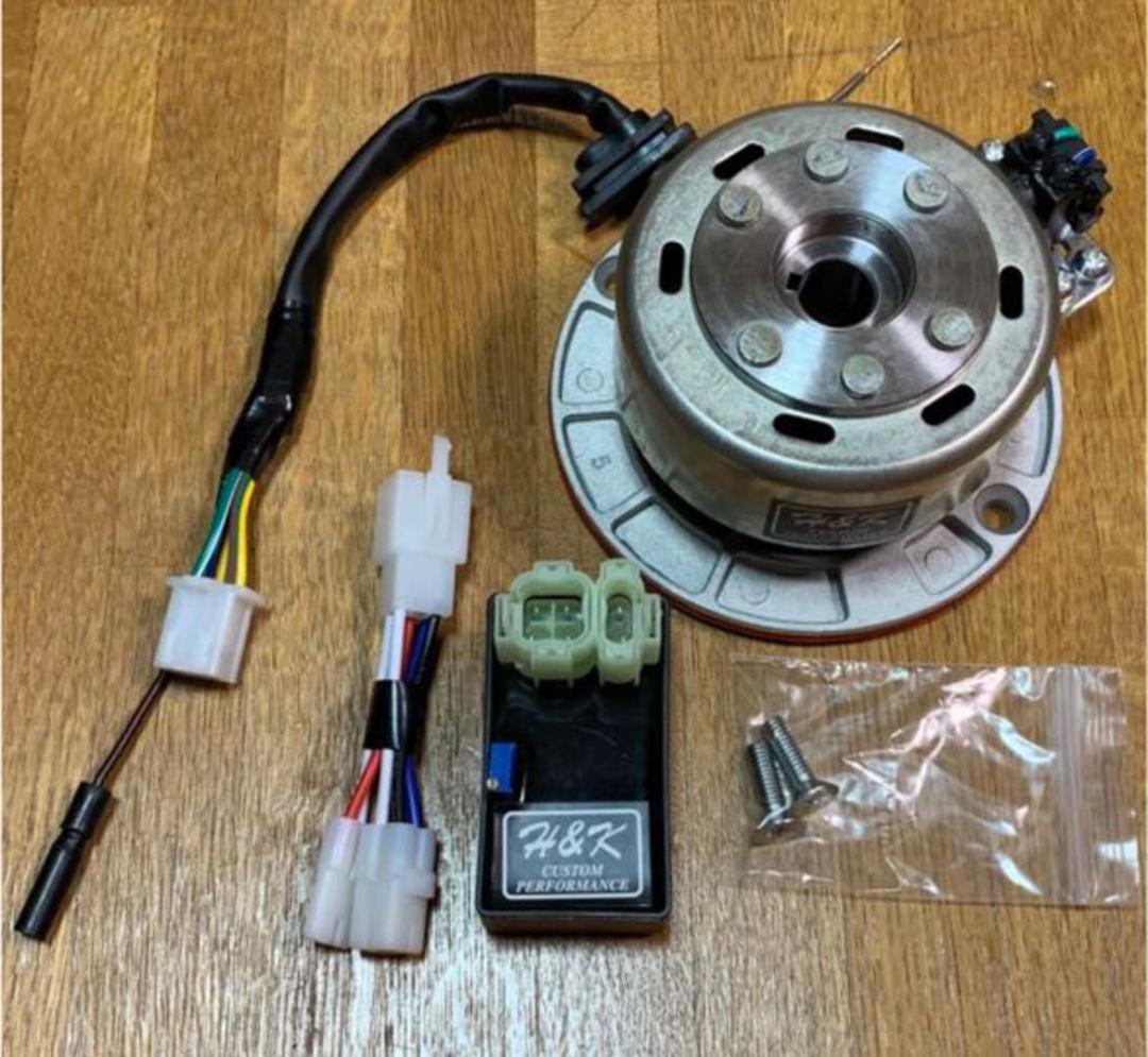 定番 キャブ車 12V モンキーやカブ 進角調整CDI付き 半波 軽量アウター ...