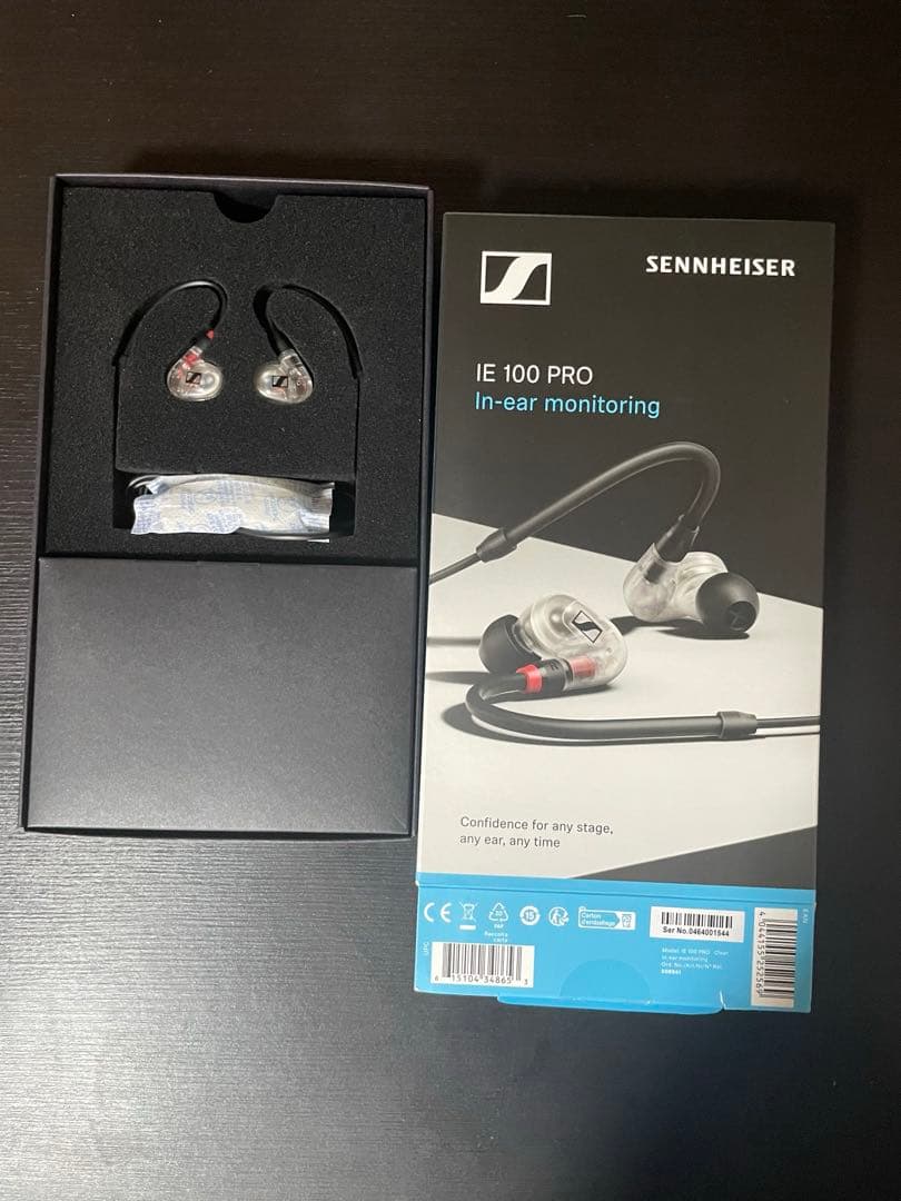 ゼンハイザー Sennheiser IE 100 PRO クリアSENNHEISER