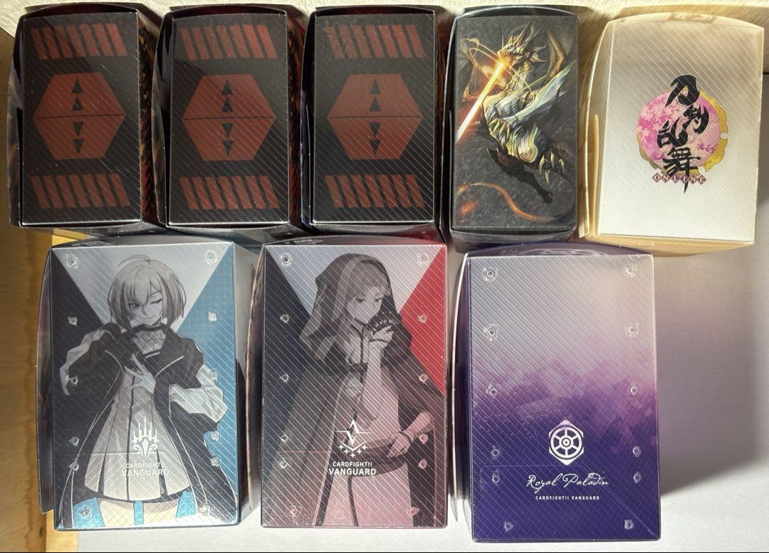ストレイジBOX（ストレージボックス）デッキケース（ホルダー）まとめ売り　旧VG ストレイジBOX（ストレージボックス）デッキケース（ホルダー