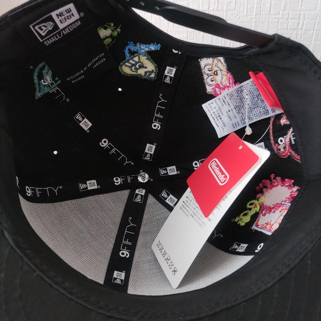 任天堂　ニューエラ　キャップ　Ｔシャツ　＋カラビナ　3点セット