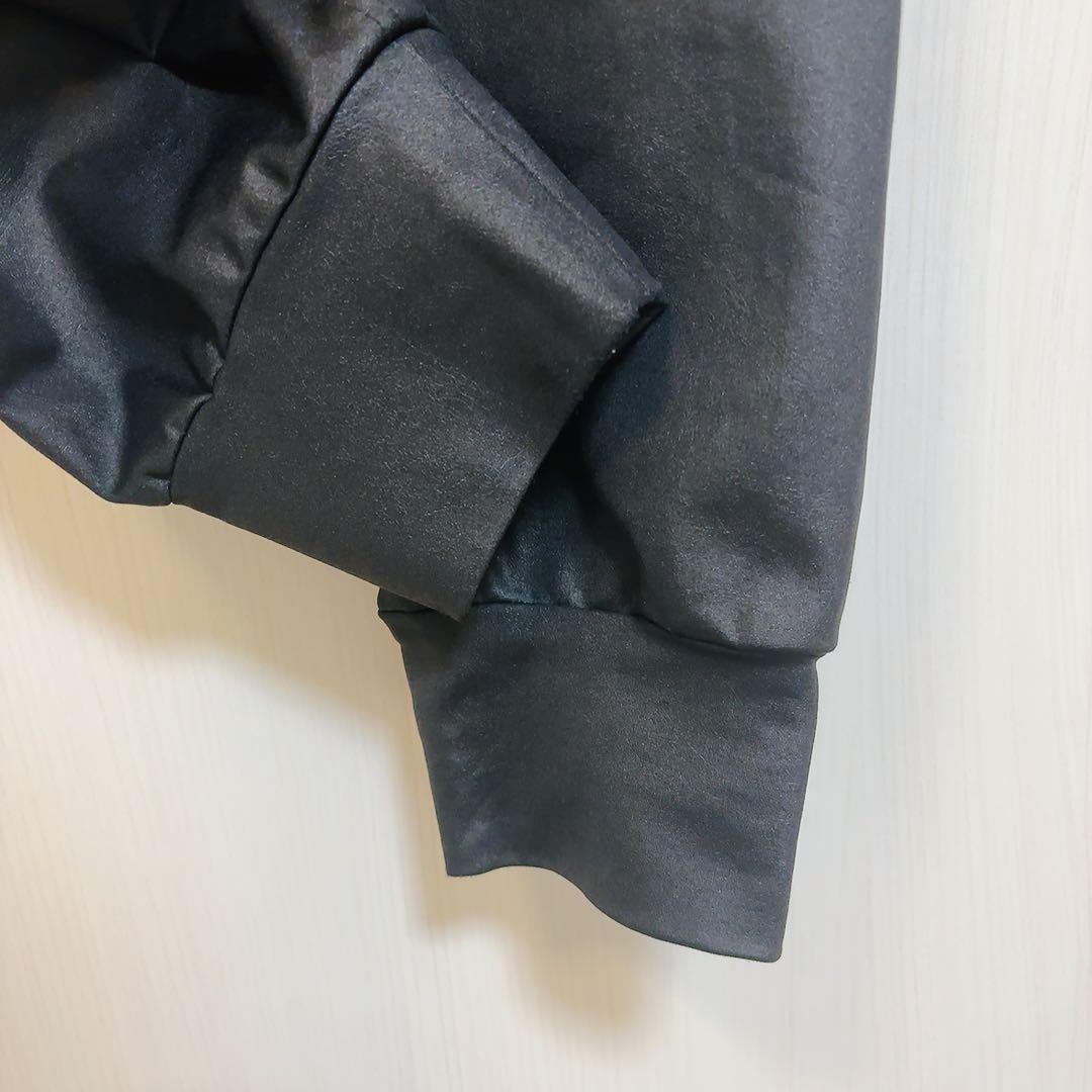 【美品】LGB 切りっぱなしパーカー サルエルパンツ セットアップ 黒 ブラック