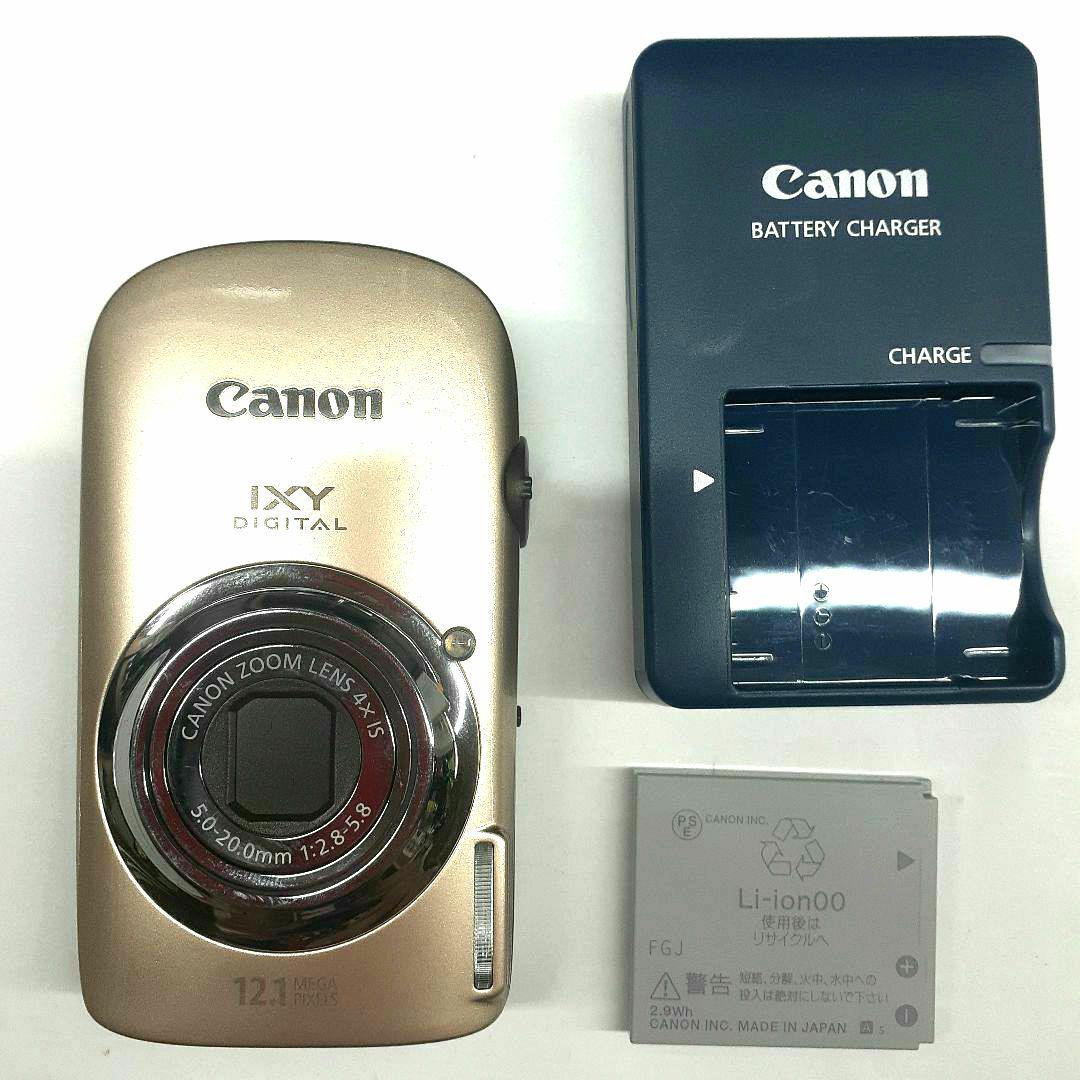 良品 Canon IXY Digital 510 IS PC1356 ゴールド
