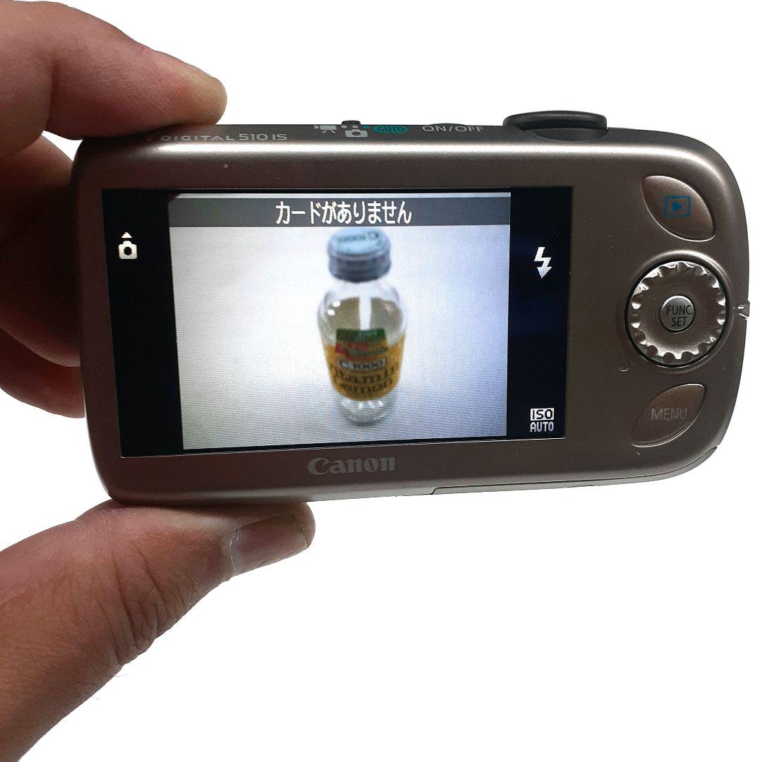 良品 Canon IXY Digital 510 IS PC1356 ゴールド