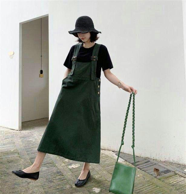 新作大きいサイズの服オールインワ サロペットワンピーサロペットスカートレディース