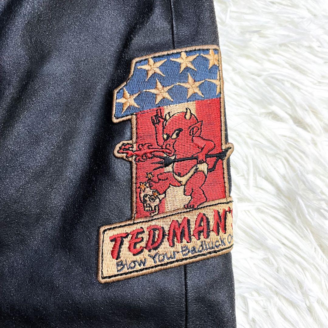超希少 美品 テッドマン ゾロ目シリアル オールレザー