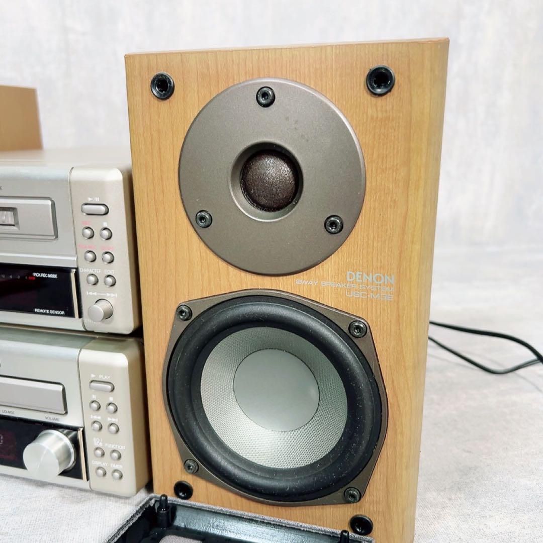 Z053 DENON MDレコーダー DMD-M10E CD コンポ スピーカー - メルカリ