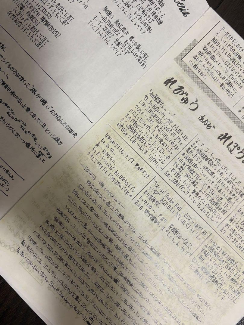 PERSONAL PULSE Vol.8 1982 平沢進