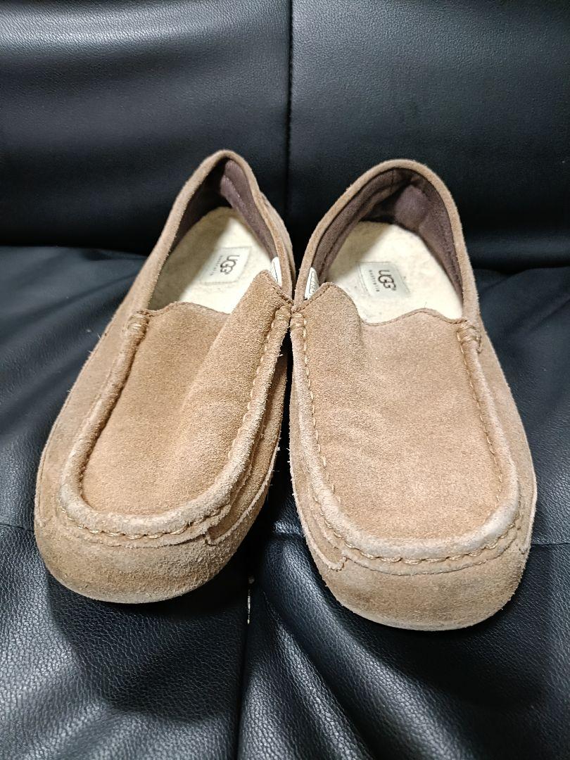 UGG アグ　ムートン　ベージュ　スリッポン