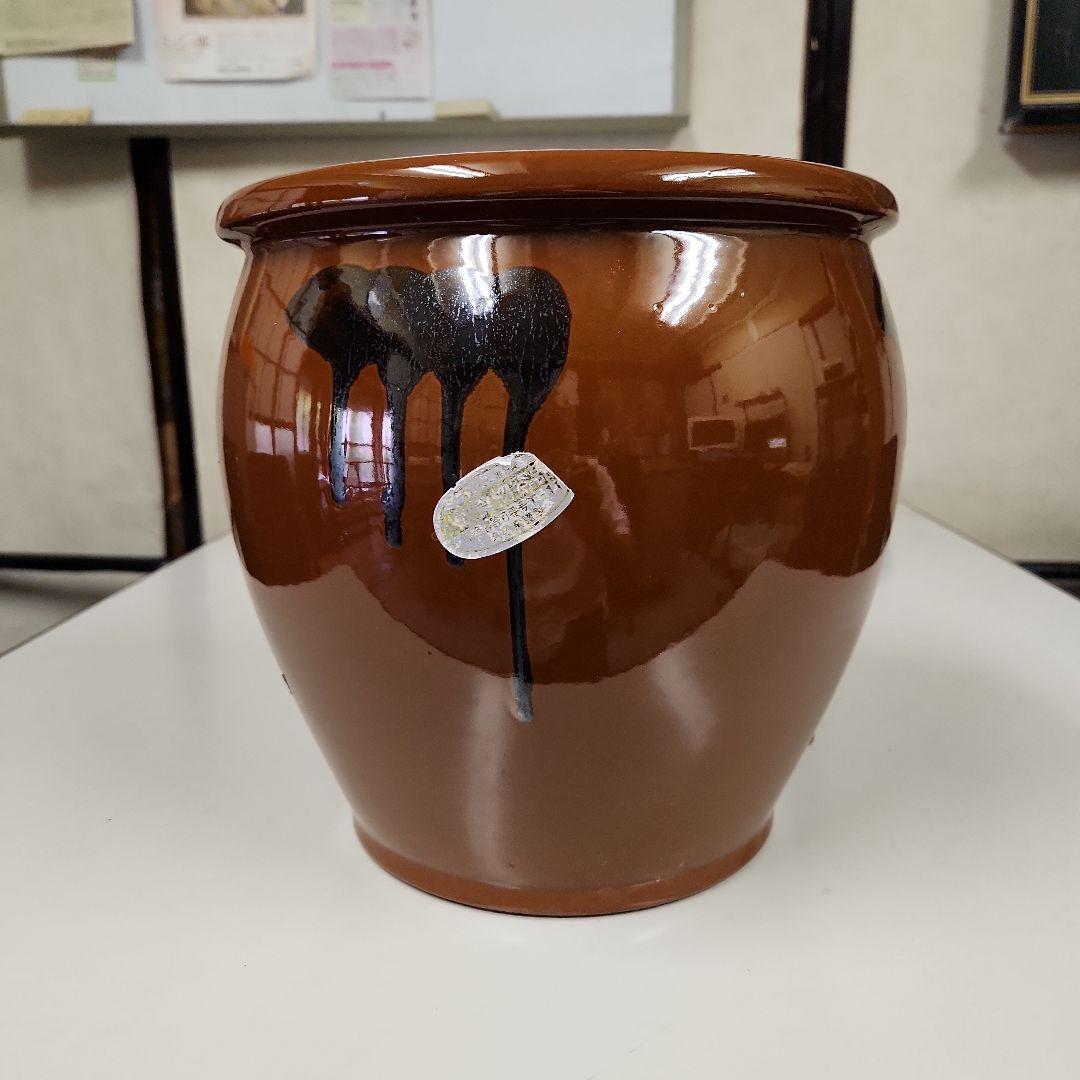 半胴かめ　久松窯　5号半胴かめ蓋なし　9L　国産品