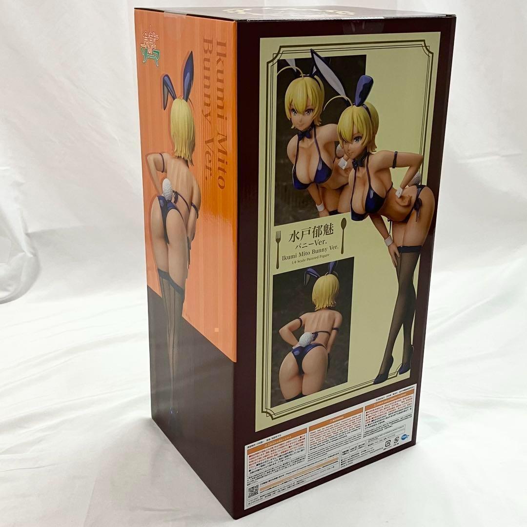 【新品】食戟のソーマ 水戸郁魅 バニーVer. 1/4スケール フィギュア