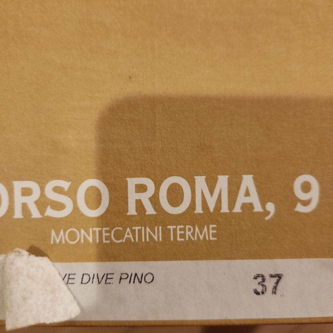 サンダル 【CORSO ROMA.9/コルソローマ】クロス厚底サンダル 牛革37