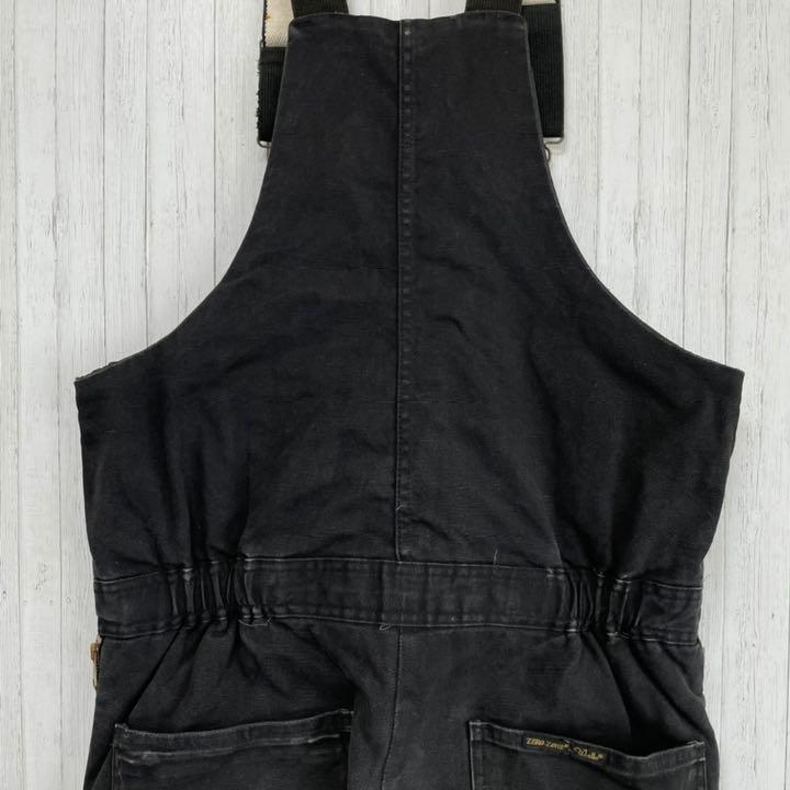 Walls オーバーオール サロペット 黒 M 7E94Z-m21123295566 ウォールズ メキシコ製 ダック地 セール格安
