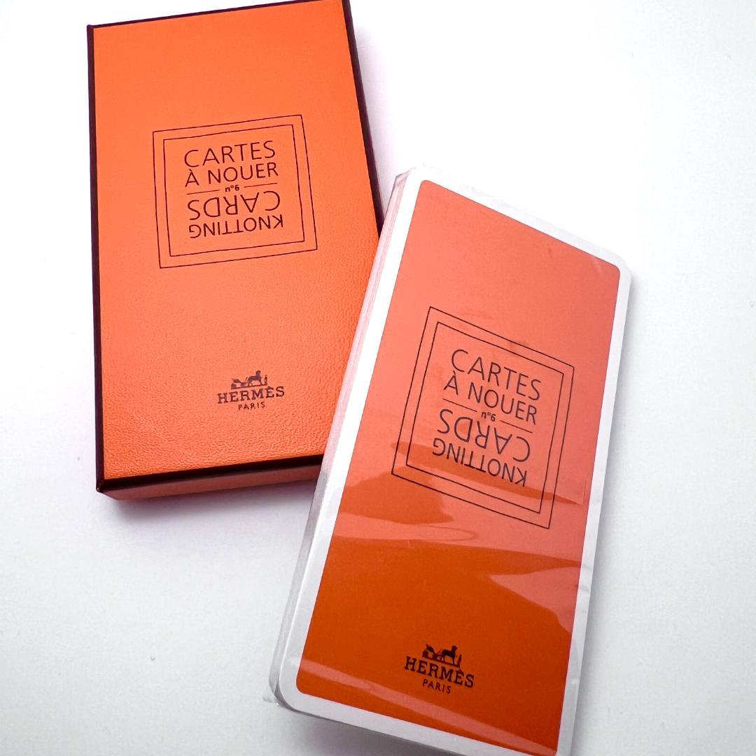 新品未使用 エルメス HERMES ノッティングカード n°6 スカーフ