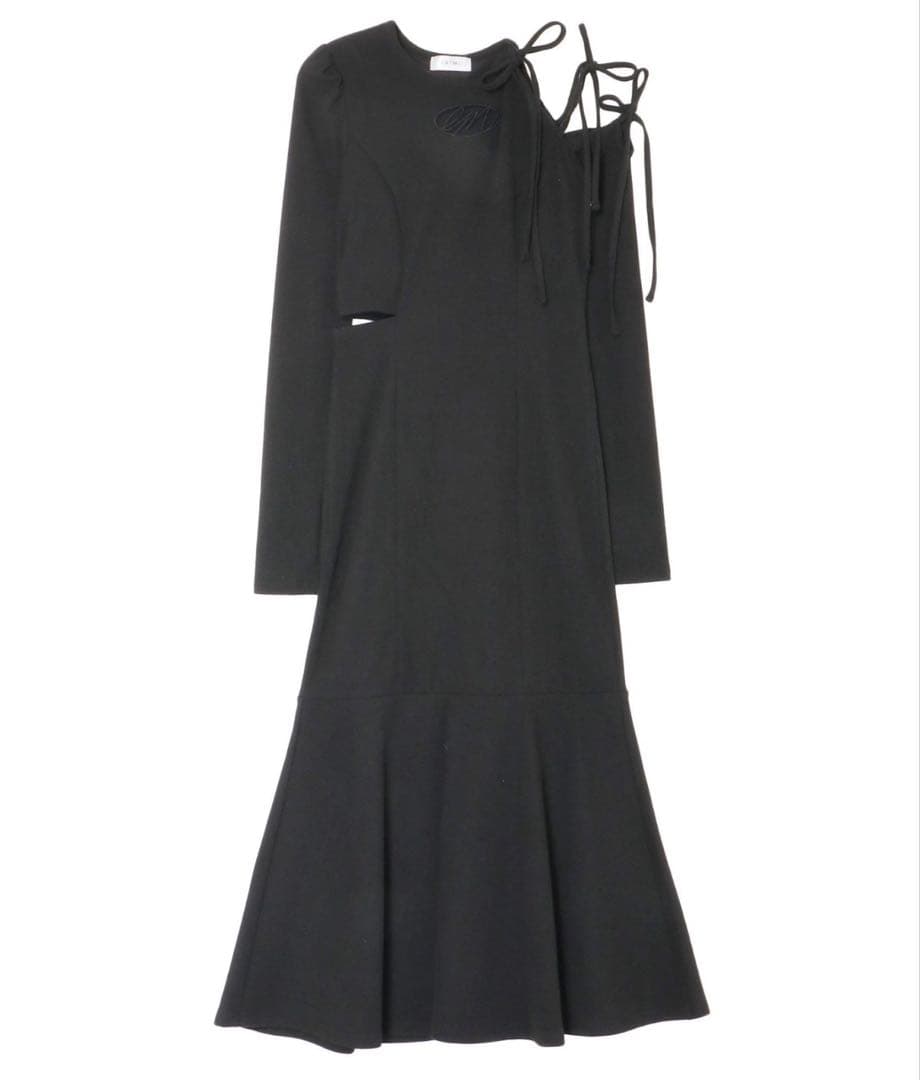 EATMEリボンカットアウトマーメイドワンピース EATMEリボンカットアウトマーメイドワンピース