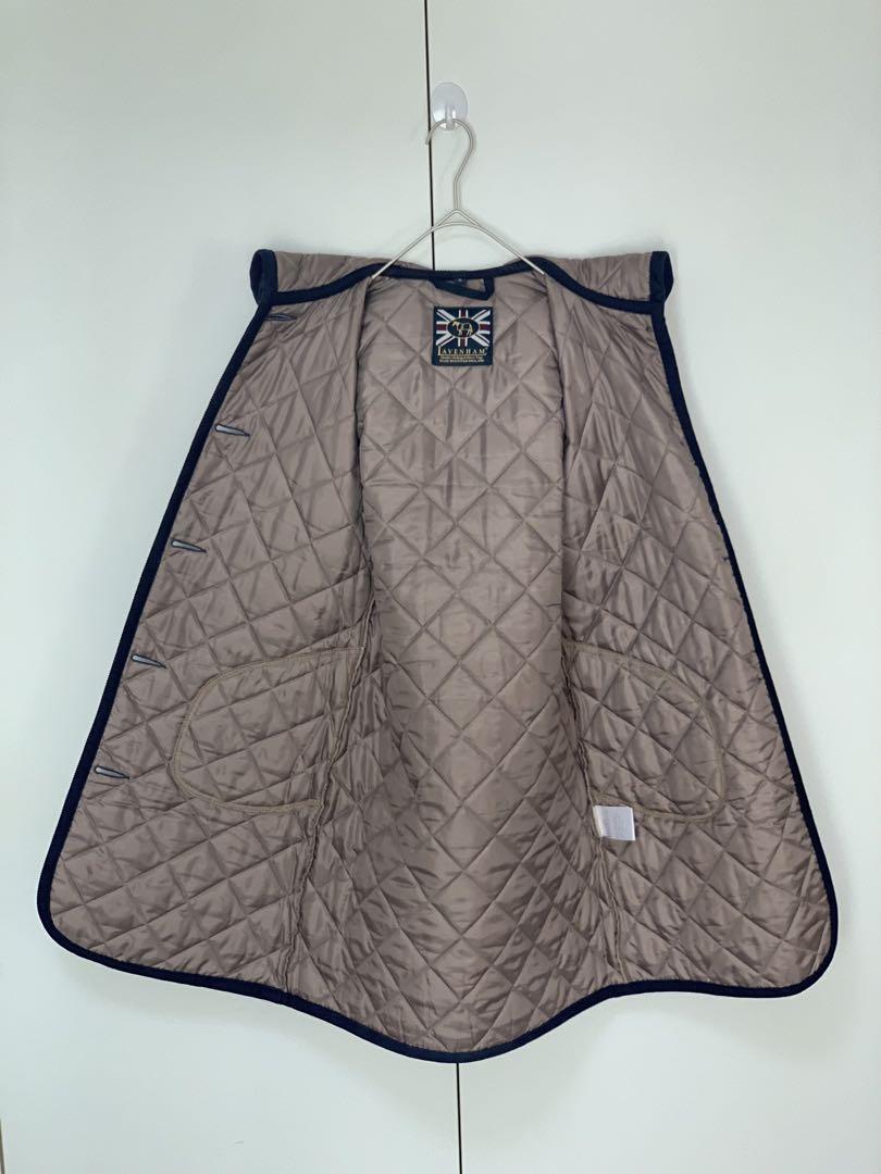LAVENHAM キルティングジャケット ネイビー 36