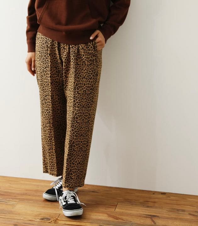 RODEO CROWNS LEOPARD パンツ 柄ブラウン Sサイズ 限定商品 | fpac.com.br