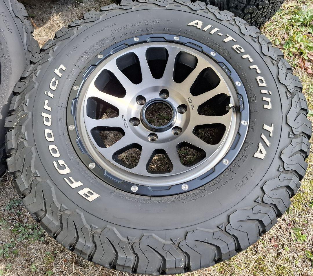 デルタフォース　オーバル×BFグッドリッチ　265 70R 17 4本セット