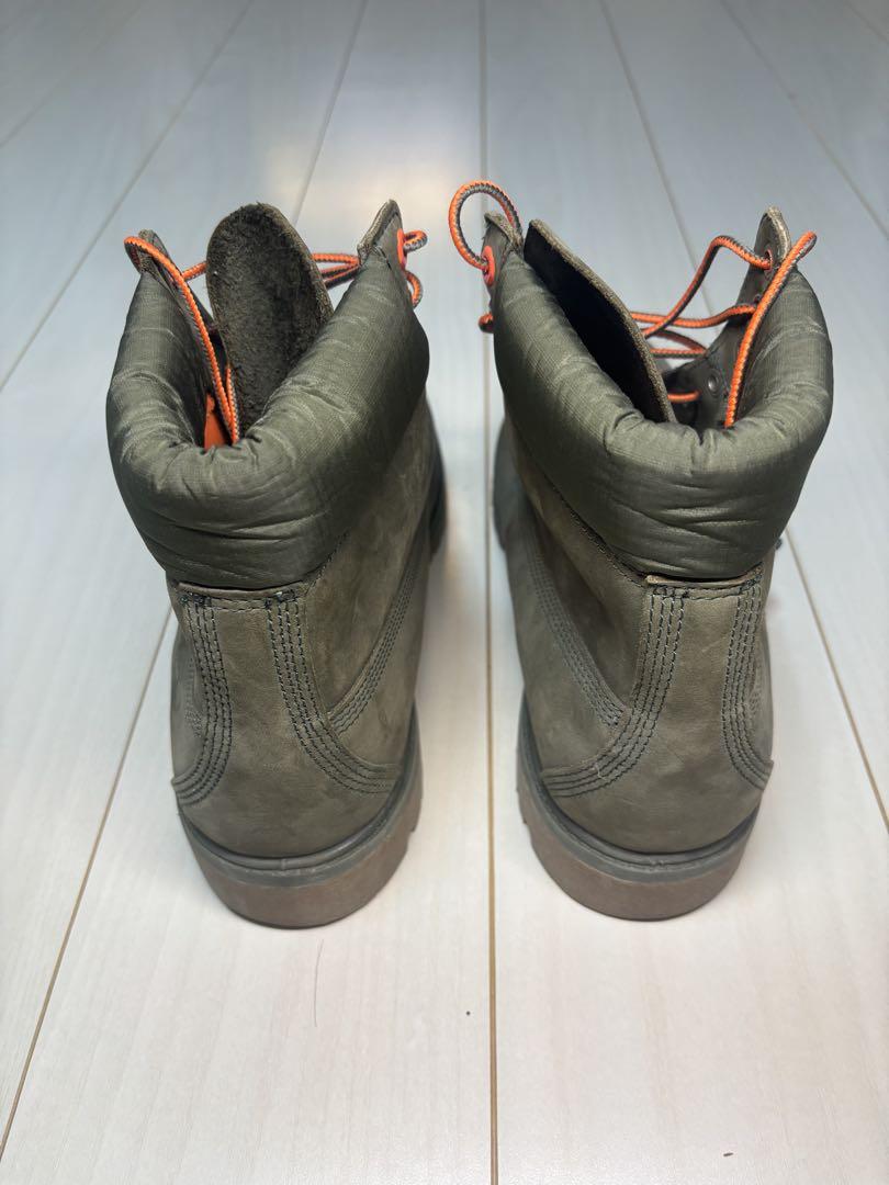 Timberlandグリーン ワークブーツ 【10.5W】 緑